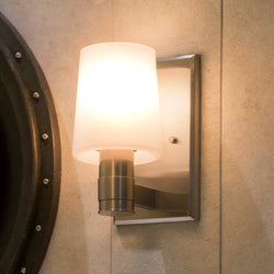 Urban Ambiance - Wall Sconce - UKC20522 Contemporary Indoor Wall Sconce, 8.5''H x 5''W x 6.5''Dep, Brushed Nickel Finish, Northwick Collection -