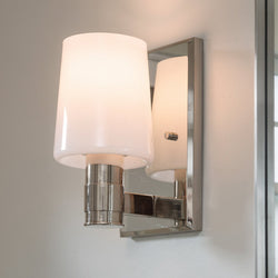 Urban Ambiance - Wall Sconce - UKC20523 Contemporary Indoor Wall Sconce, 8.5''H x 5''W x 6.5''Dep, Polished Nickel Finish, Northwick Collection -