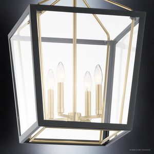 Urban Ambiance - Chandelier - UKC20570 New Traditional Indoor Chandelier, 24''H x 16''W x 16''Dep, Champagne Bronze Finish, Sterling Collection -