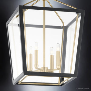 Urban Ambiance - Chandelier - UKC20570 New Traditional Indoor Chandelier, 24''H x 16''W x 16''Dep, Champagne Bronze Finish, Sterling Collection -