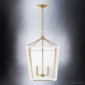 Urban Ambiance - Chandelier - UKC20571 New Traditional Indoor Chandelier, 24''H x 16''W x 16''Dep, Champagne Bronze Finish, Sterling Collection -