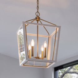 Urban Ambiance - Chandelier - UKC20571 New Traditional Indoor Chandelier, 24''H x 16''W x 16''Dep, Champagne Bronze Finish, Sterling Collection -