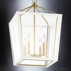 Urban Ambiance - Chandelier - UKC20571 New Traditional Indoor Chandelier, 24''H x 16''W x 16''Dep, Champagne Bronze Finish, Sterling Collection -
