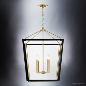 Urban Ambiance - Chandelier - UKC20572 New Traditional Indoor Chandelier, 31.75''H x 22.25''W x 22.25''Dep, Champagne Bronze Finish, Sterling Collection -