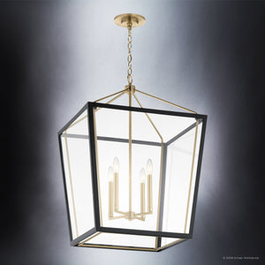 Urban Ambiance - Chandelier - UKC20572 New Traditional Indoor Chandelier, 31.75''H x 22.25''W x 22.25''Dep, Champagne Bronze Finish, Sterling Collection -