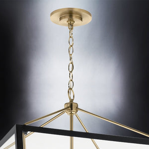Urban Ambiance - Chandelier - UKC20572 New Traditional Indoor Chandelier, 31.75''H x 22.25''W x 22.25''Dep, Champagne Bronze Finish, Sterling Collection -