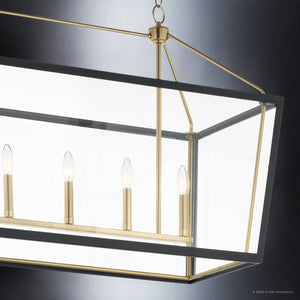 Urban Ambiance - Chandelier - UKC20574 New Traditional Indoor Chandelier, 26''H x 16''W x 16''Dep, Champagne Bronze Finish, Sterling Collection -