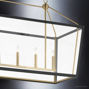 Urban Ambiance - Chandelier - UKC20574 New Traditional Indoor Chandelier, 26''H x 16''W x 16''Dep, Champagne Bronze Finish, Sterling Collection -