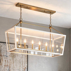 Urban Ambiance - Chandelier - UKC20575 New Traditional Indoor Chandelier, 26''H x 16''W x 16''Dep, Champagne Bronze Finish, Sterling Collection -