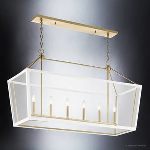 Urban Ambiance - Chandelier - UKC20575 New Traditional Indoor Chandelier, 26''H x 16''W x 16''Dep, Champagne Bronze Finish, Sterling Collection -