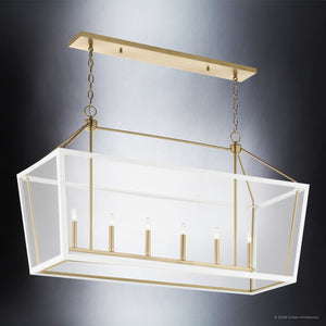 Urban Ambiance - Chandelier - UKC20575 New Traditional Indoor Chandelier, 26''H x 16''W x 16''Dep, Champagne Bronze Finish, Sterling Collection -