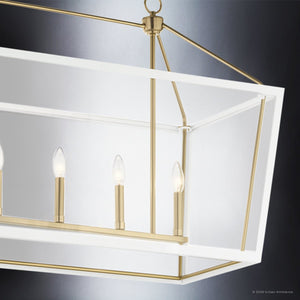 Urban Ambiance - Chandelier - UKC20575 New Traditional Indoor Chandelier, 26''H x 16''W x 16''Dep, Champagne Bronze Finish, Sterling Collection -
