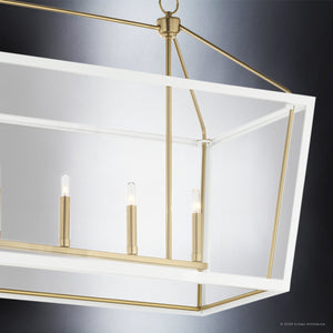 Urban Ambiance - Chandelier - UKC20575 New Traditional Indoor Chandelier, 26''H x 16''W x 16''Dep, Champagne Bronze Finish, Sterling Collection -