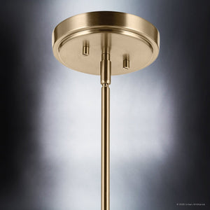 Urban Ambiance - Pendant - UKC20635 Bohemian Indoor Pendant, 24.75''H x 36''W x 36''Dep, Champagne Bronze Finish, Fenwick Collection -