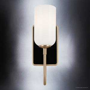 Urban Ambiance - Wall Sconce - UKC20680 New Traditional Indoor Wall Sconce, 13.5''H x 5''W x 6.5''Dep, Champagne Bronze Finish, Ironwood Collection -