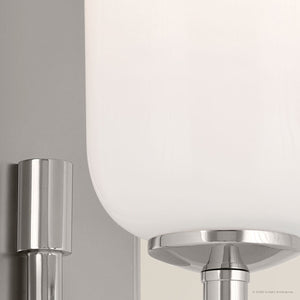 Urban Ambiance - Wall Sconce - UKC20681 New Traditional Indoor Wall Sconce, 13.5''H x 5''W x 6.5''Dep, Polished Nickel Finish, Ironwood Collection -