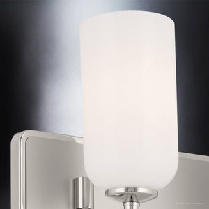 Urban Ambiance - Bath Light - UKC20683 New Traditional Indoor Bath Light, 10.25''H x 14.25''W x 6.5''Dep, Polished Nickel Finish, Ironwood Collection -