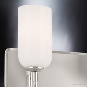 Urban Ambiance - Bath Light - UKC20685 New Traditional Indoor Bath Light, 10.25''H x 24''W x 6.5''Dep, Polished Nickel Finish, Ironwood Collection -