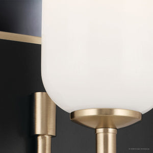 Urban Ambiance - Bath Light - UKC20686 New Traditional Indoor Bath Light, 10.25''H x 32''W x 6.5''Dep, Champagne Bronze Finish, Ironwood Collection -