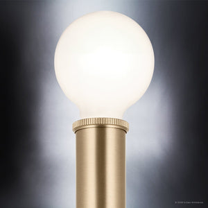 Urban Ambiance - Wall Sconce - UKC20690 Mid-Century Modern Indoor Wall Sconce, 9.75''H x 5''W x 4''Dep, Champagne Bronze Finish, Kingsbury Collection -