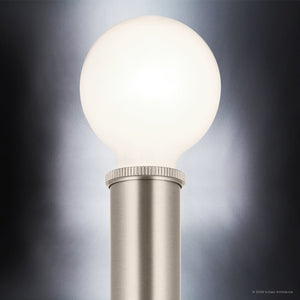 Urban Ambiance - Wall Sconce - UKC20691 Mid-Century Modern Indoor Wall Sconce, 9.75''H x 5''W x 4''Dep, Brushed Nickel Finish, Kingsbury Collection -