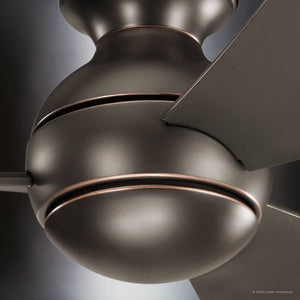Urban Ambiance - Ceiling Fan - UKC90022 Contemporary Indoor / Outdoor Ceiling Fan, 11''H x 34''W x 34''Dep, Olde Bronze Finish, Vionne Collection - 