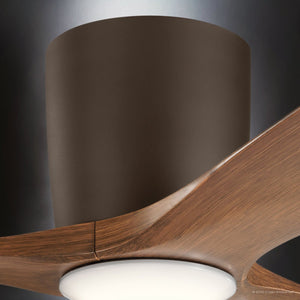 Urban Ambiance - Ceiling Fan - UKC90043 Contemporary Indoor Ceiling Fan, 10.5''H x 48''W x 48''Dep, Satin Natural Bronze Finish, Isalyn Collection - 