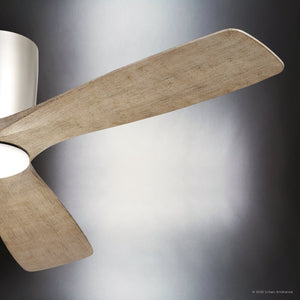 Urban Ambiance - Ceiling Fan - UKC90045 Contemporary Indoor Ceiling Fan, 10.5''H x 54''W x 54''Dep, Brushed Nickel Finish, Isalyn Collection - 