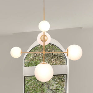 Urban Ambiance - Chandelier - ULB2330 Mid Century Modern Indoor Chandelier, 36.75