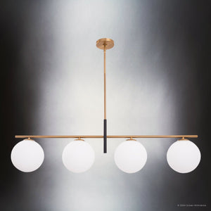 Urban Ambiance - Chandelier - ULB2331 Mid Century Modern Indoor Chandelier, 45.37