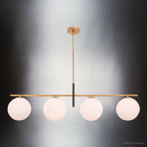 Urban Ambiance - Chandelier - ULB2331 Mid Century Modern Indoor Chandelier, 45.37