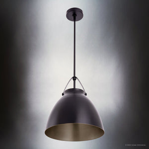 Urban Ambiance - Pendant - ULB2351 Luxe Industrial Indoor Pendant, 14.17
