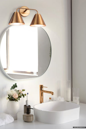 Urban Ambiance - Bath Light - ULB2400 Mid Century Modern Indoor Bath Light, 16