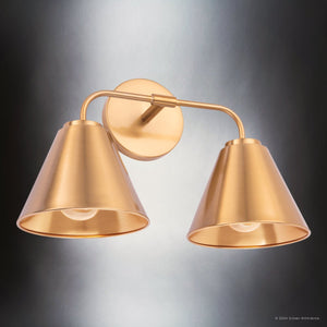 Urban Ambiance - Bath Light - ULB2400 Mid Century Modern Indoor Bath Light, 16