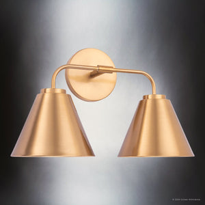Urban Ambiance - Bath Light - ULB2400 Mid Century Modern Indoor Bath Light, 16