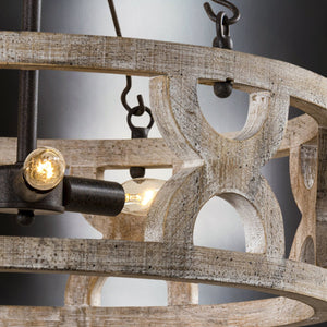 Urban Ambiance - Chandelier - ULB2422 Farmhouse Indoor Chandelier, 20.5