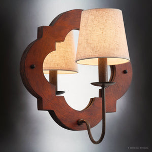 Urban Ambiance - Wall Sconce - ULB2433 Mediterranean Indoor Wall Sconce, 13.8