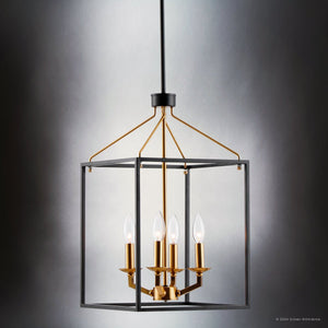 Urban Ambiance - Chandelier - ULB2435 Modern Farmhouse Indoor Chandelier, 12