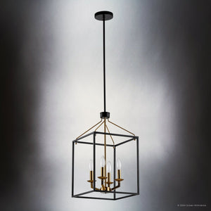 Urban Ambiance - Chandelier - ULB2435 Modern Farmhouse Indoor Chandelier, 12