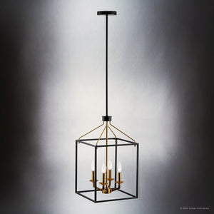 Urban Ambiance - Chandelier - ULB2435 Modern Farmhouse Indoor Chandelier, 12