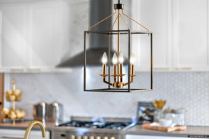 Urban Ambiance - Chandelier - ULB2435 Modern Farmhouse Indoor Chandelier, 12