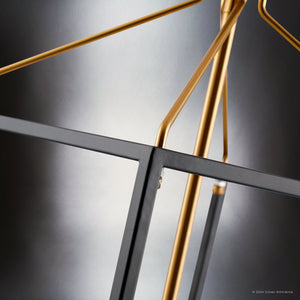 Urban Ambiance - Chandelier - ULB2435 Modern Farmhouse Indoor Chandelier, 12