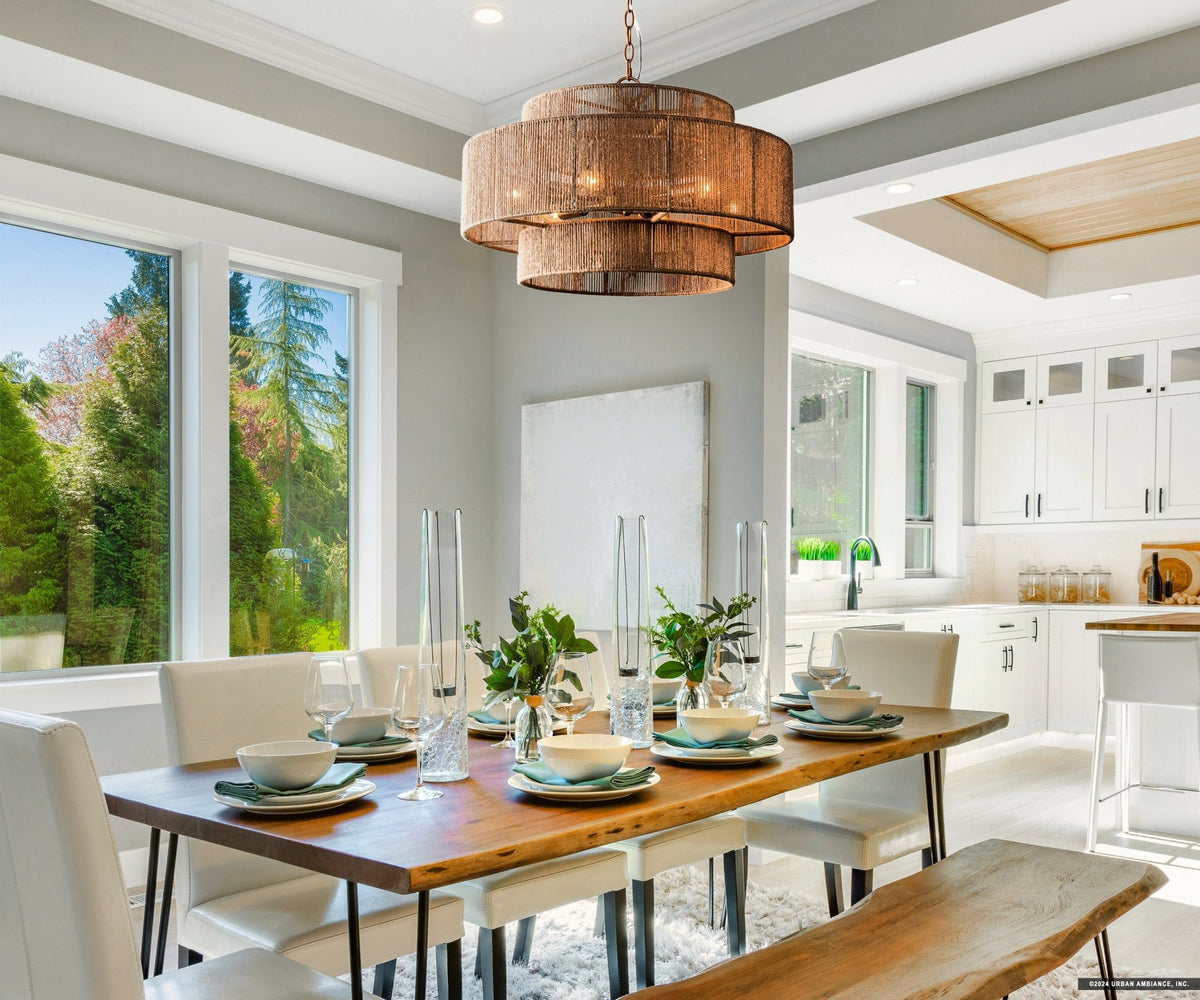 ULB2445 Coastal Indoor Chandelier, 23.62\, image size:1200x1000