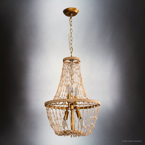 Urban Ambiance - Chandelier - ULB2447 Cosmopolitan Indoor Chandelier, 16.54