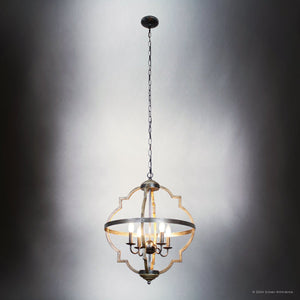 Urban Ambiance - Chandelier - ULB2453 Tuscan Indoor Chandelier, 20.5