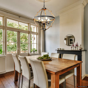Urban Ambiance - Chandelier - ULB2453 Tuscan Indoor Chandelier, 20.5