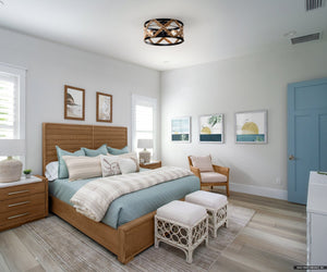 Urban Ambiance - Ceiling Fixture - ULB2467 Transitional Indoor Ceiling Fixture, 14.96