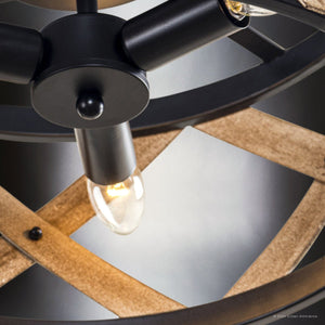 Urban Ambiance - Ceiling Fixture - ULB2467 Transitional Indoor Ceiling Fixture, 14.96