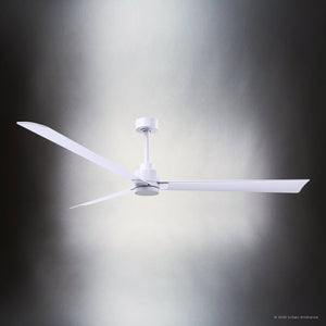 Urban Ambiance - Ceiling Fan - UMC9030 Minimalist Indoor/Outdoor Ceiling Fan, 8