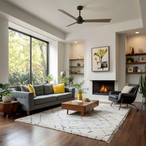 Urban Ambiance - Ceiling Fan - UMC9037 Modern Indoor/Outdoor Ceiling Fan, 8